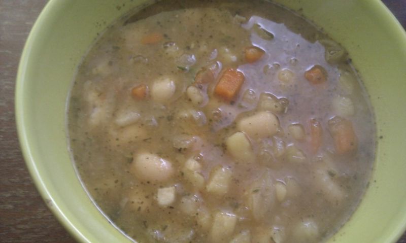 Fasolowa zupa wege