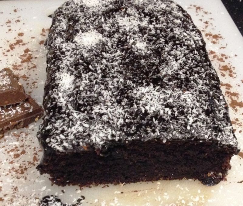 Fasolowe brownie z kokosem Fasolowe brownie z kokosem