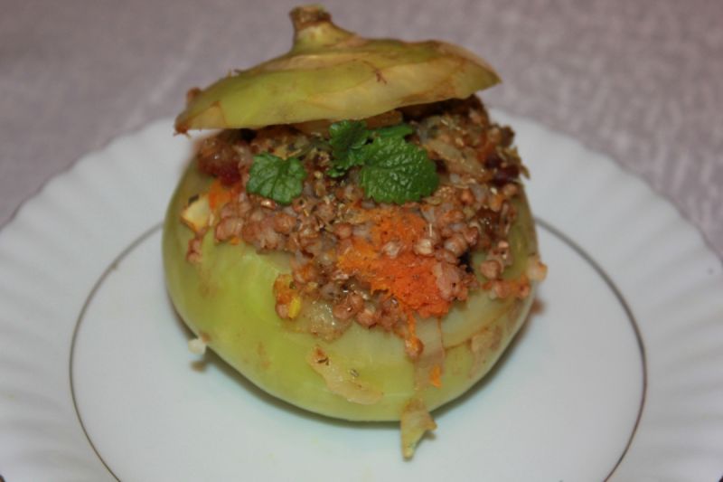 Faszerowana kalarepa  Faszerowana kalarepa