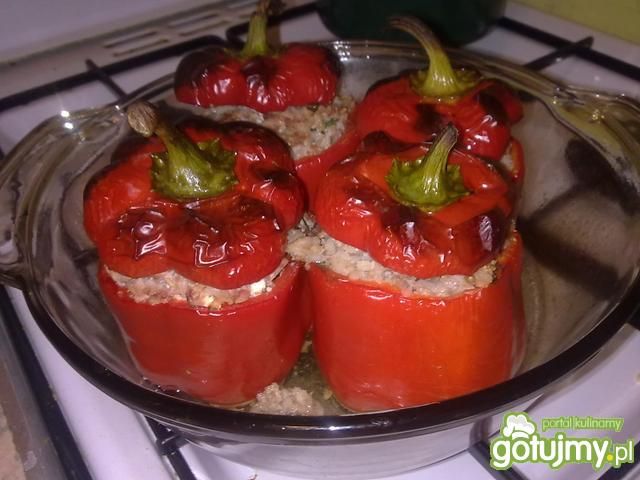 Faszerowana papryka wg goyaczek  Faszerowana papryka wg goyaczek