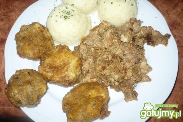 Faszerowana pieczarka Faszerowana pieczarka