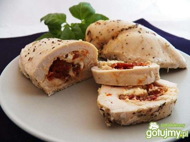 Faszerowana pierś z kurczaka