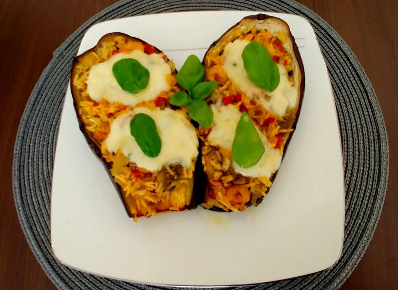 Faszerowane bakłażany po indyjsku