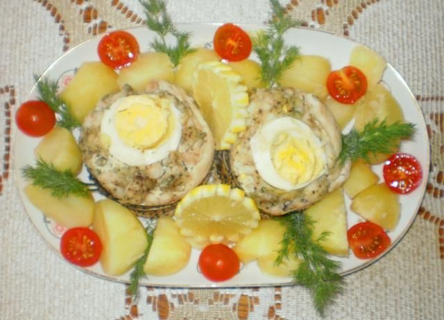 Faszerowane dzwonka ze szczupaka 