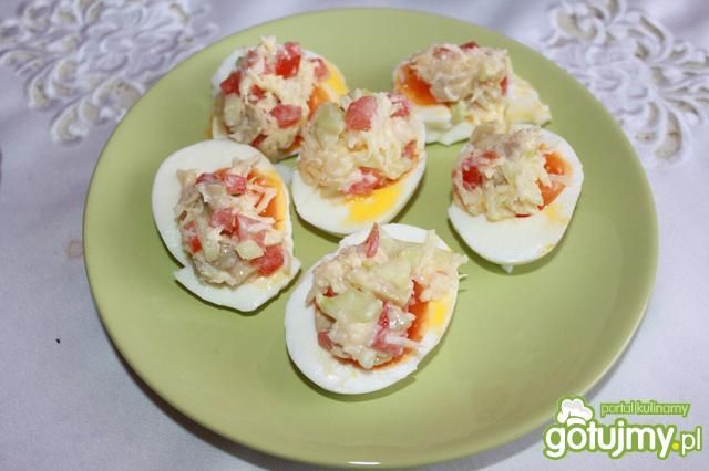 Faszerowane jajka 2