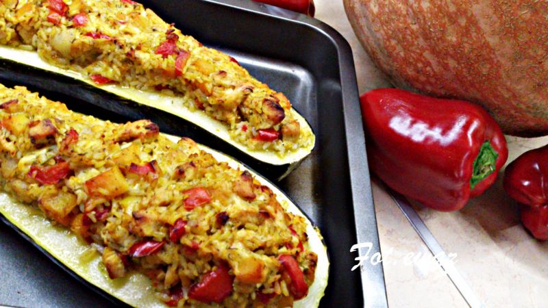 Faszerowane kabaczki