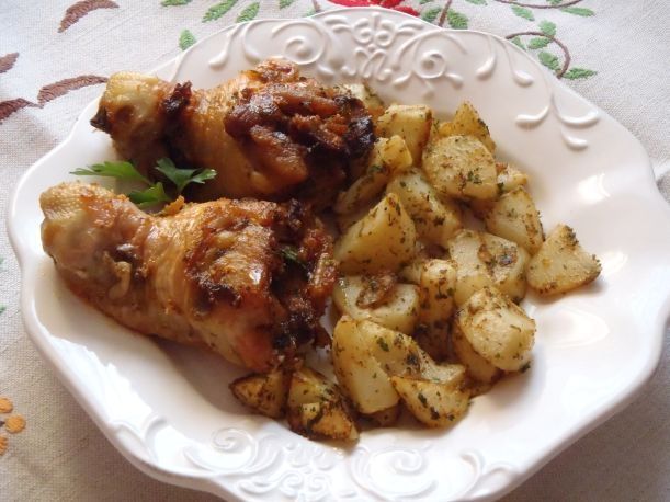 Faszerowane pałki kurczaka