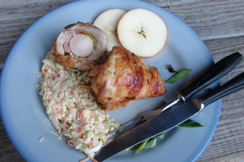 Faszerowane udka Faszerowane udka