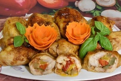Faszerowane udka Faszerowane udka
