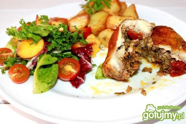 Faszerowane udka z kurczaka 