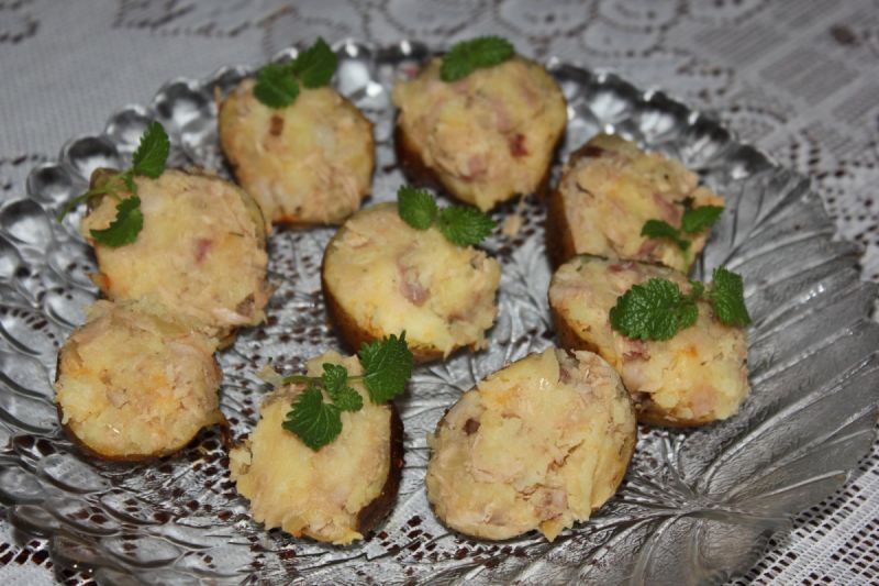 Faszerowane ziemniaczki  Faszerowane ziemniaczki