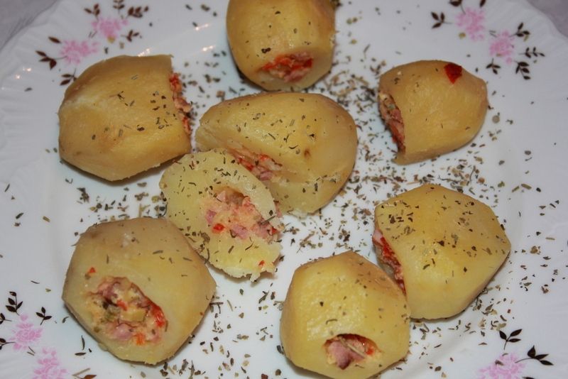 Faszerowane ziemniaczki 