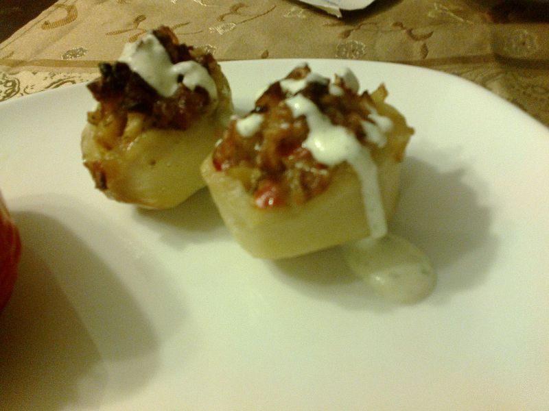 Faszerowane ziemniaki