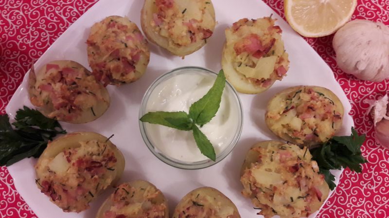 Faszerowane ziemniaki 