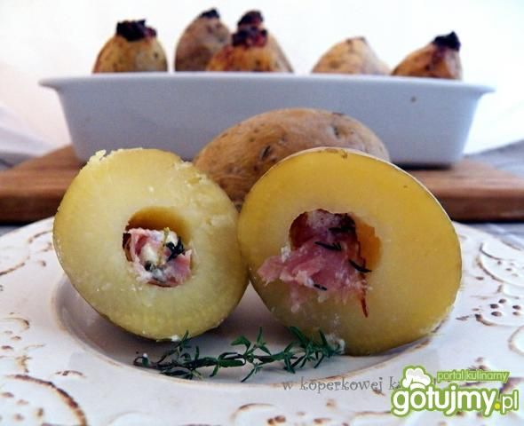 Faszerowane ziemniaki z tymiankiem