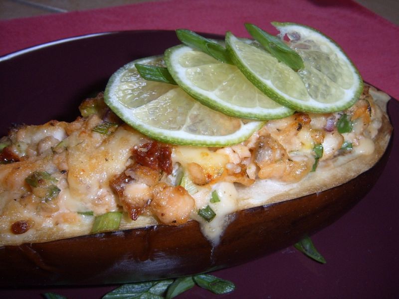 Faszerowany bakłażan