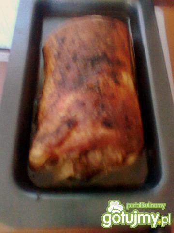 Faszerowany boczek  pieczony Faszerowany boczek  pieczony