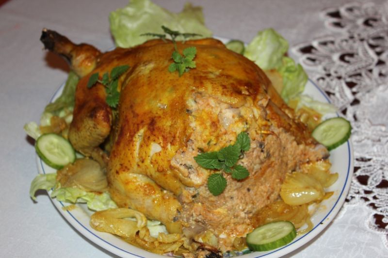 Faszerowany kurczak  Faszerowany kurczak