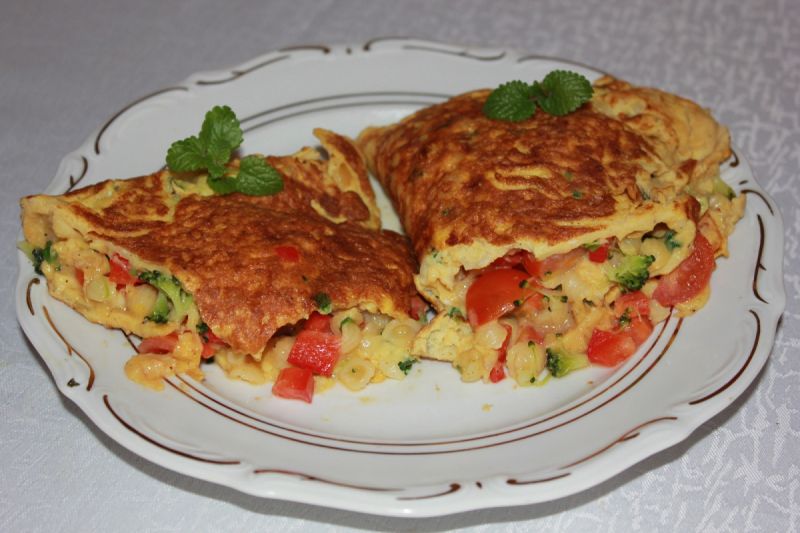 Faszerowany omlet  Faszerowany omlet