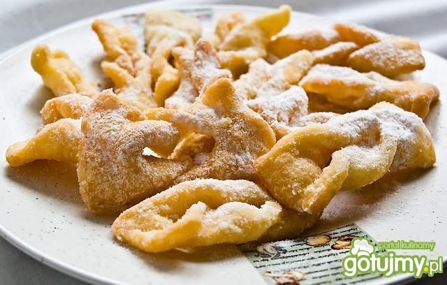 Faworki w wersji mini