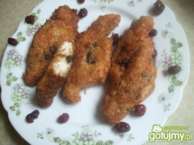 Faworki  z indyka z żurawina Dorci