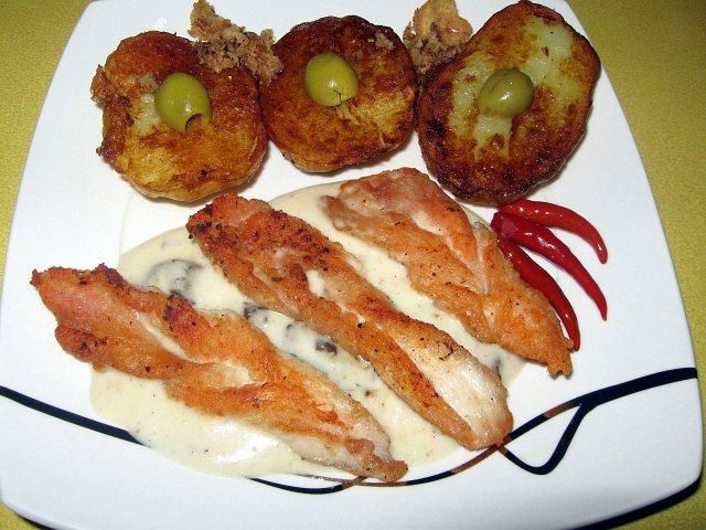 Faworki z kurczaka Faworki z kurczaka