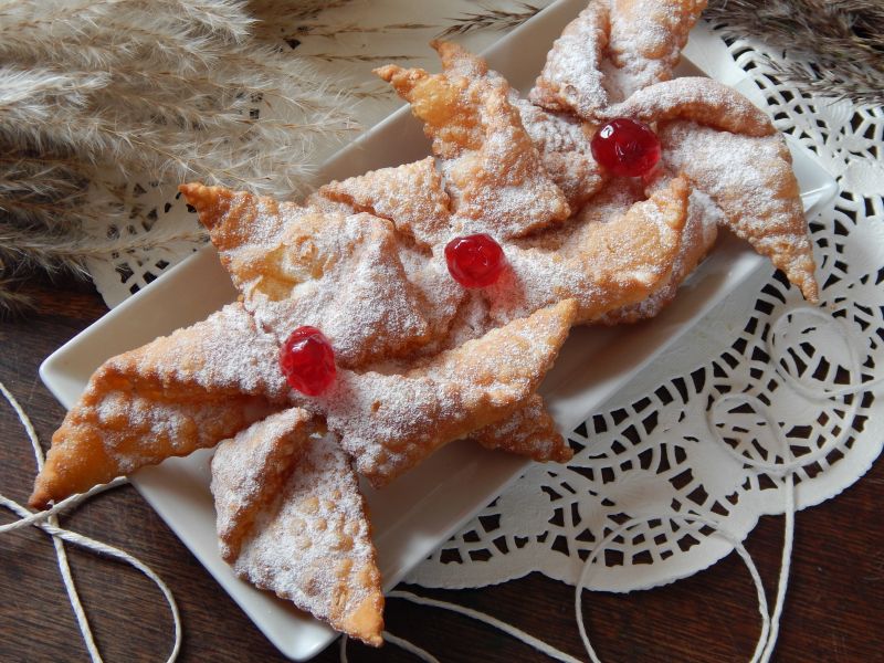 Faworkowe wiatraki Faworkowe wiatraki