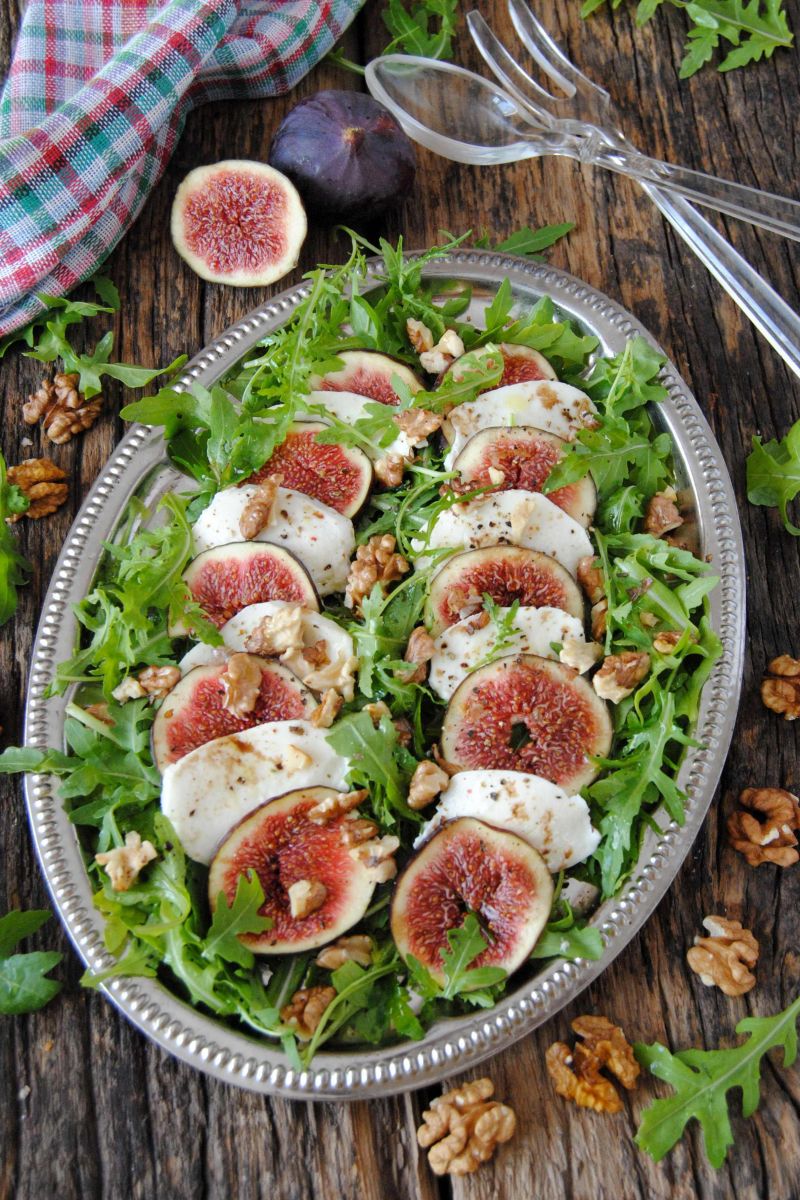 Figowe caprese na przystawkę