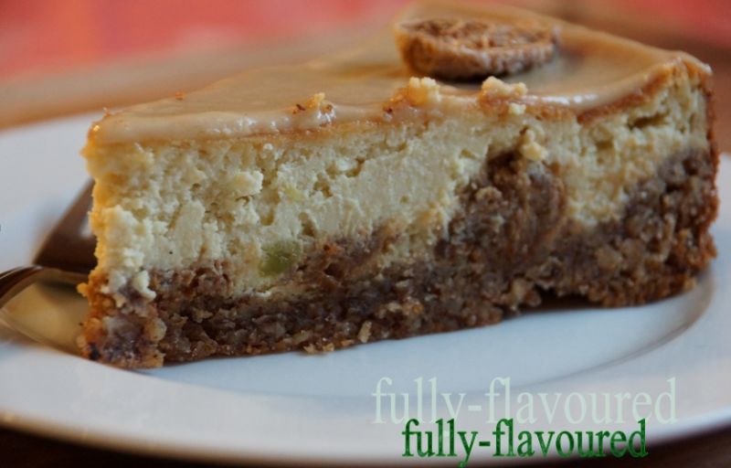 Figowy sernik z awokado  Figowy sernik z awokado