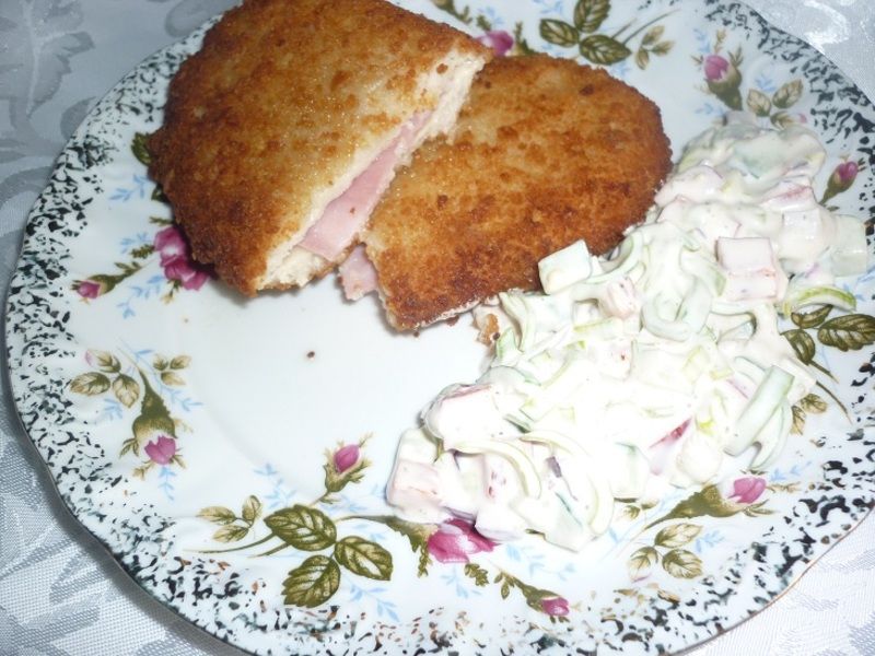  Filecik z szynką i serem