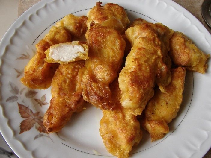 Fileciki w cieście Fileciki w cieście