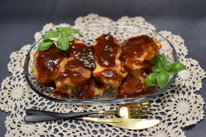 Fileciki z kurczaka w aromatycznym sosie Fileciki z kurczaka w aromatycznym sosie