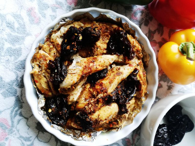 Fileciki z kurczaka ze śliwkami Fileciki z kurczaka ze śliwkami