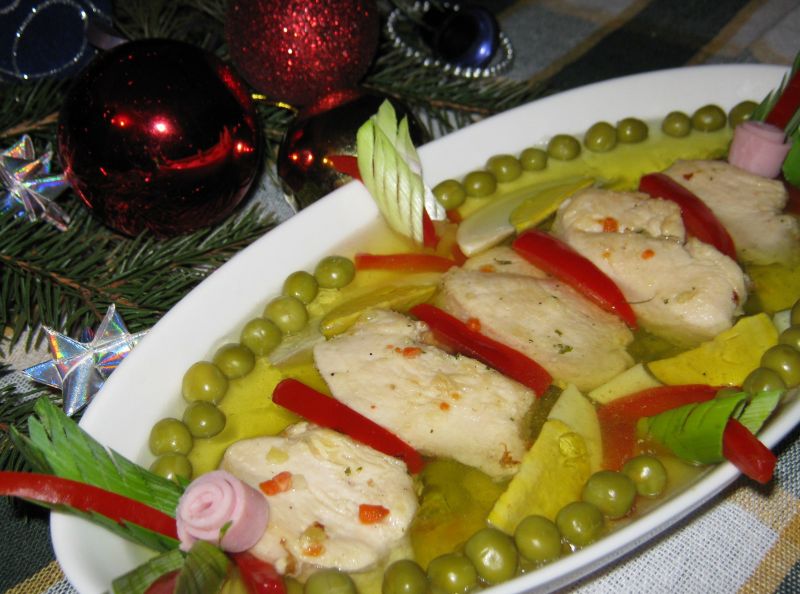 Filet drobiowy w galarecie