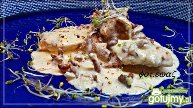 Filet kurkowo pomidorowy w śmietanie