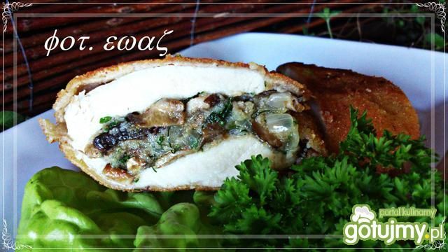 Filet nadziany podgrzybkami Filet nadziany podgrzybkami