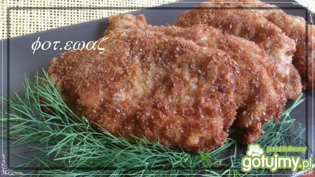 Filet panierowany otrębami i bułką tartą
