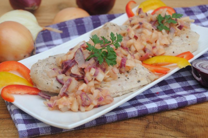 Filet pod cebulową pierzynką
