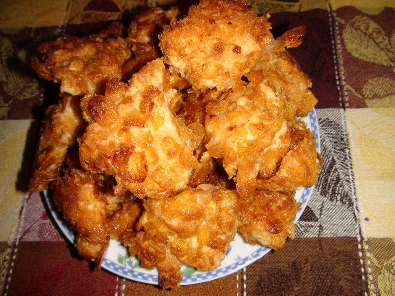 Filet w płatkach kukurydzianych