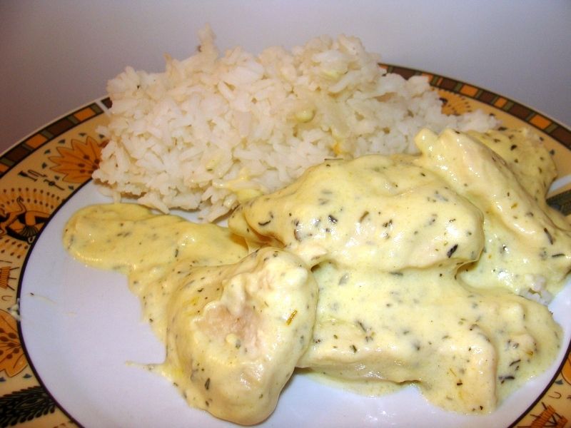 Filet w sosie śmietanowym z nutą tymianku