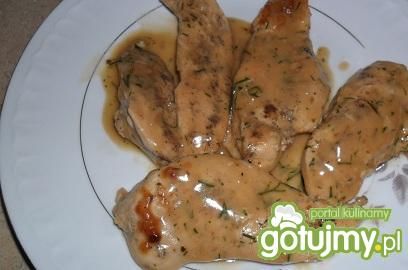 Filet w sosie z koperkiem