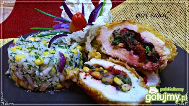 Filet z farszem warzywnym