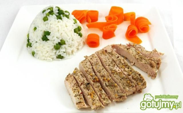 Filet z indyka w zielonej herbacie Filet z indyka w zielonej herbacie