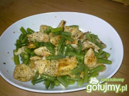 Filet z indyka z fasolką szparagową