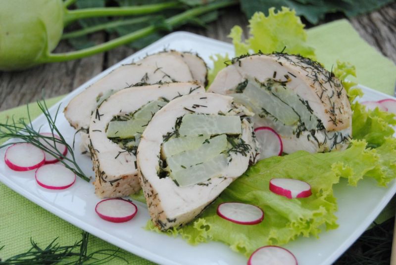 Filet z kalarepką Filet z kalarepką