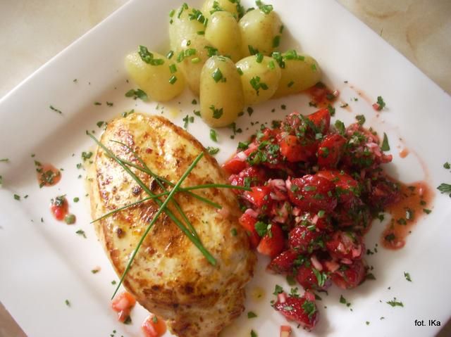 Filet z kurczaka, mocno popieprzony 