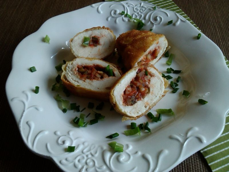 Filet z kurczaka po cygańsku  Filet z kurczaka po cygańsku