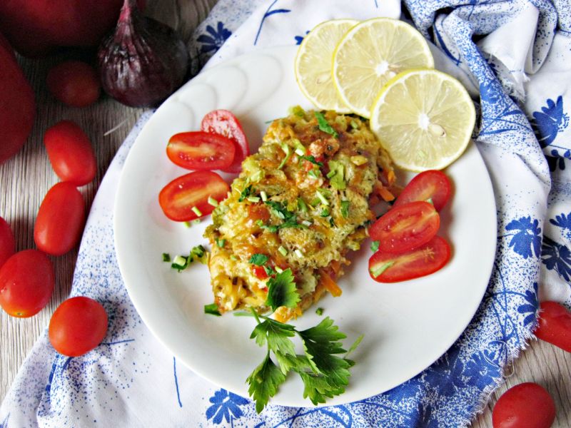 Filet z kurczaka pod pierzynką