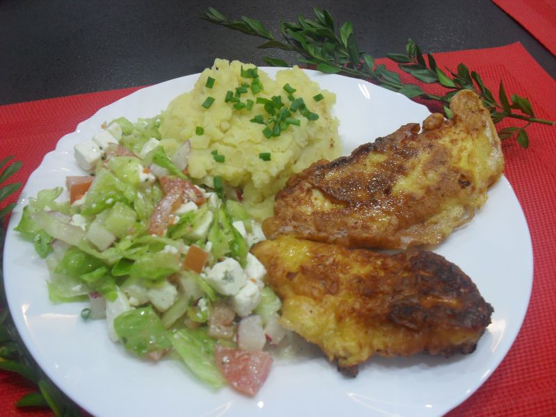 Filet z kurczaka w cieście