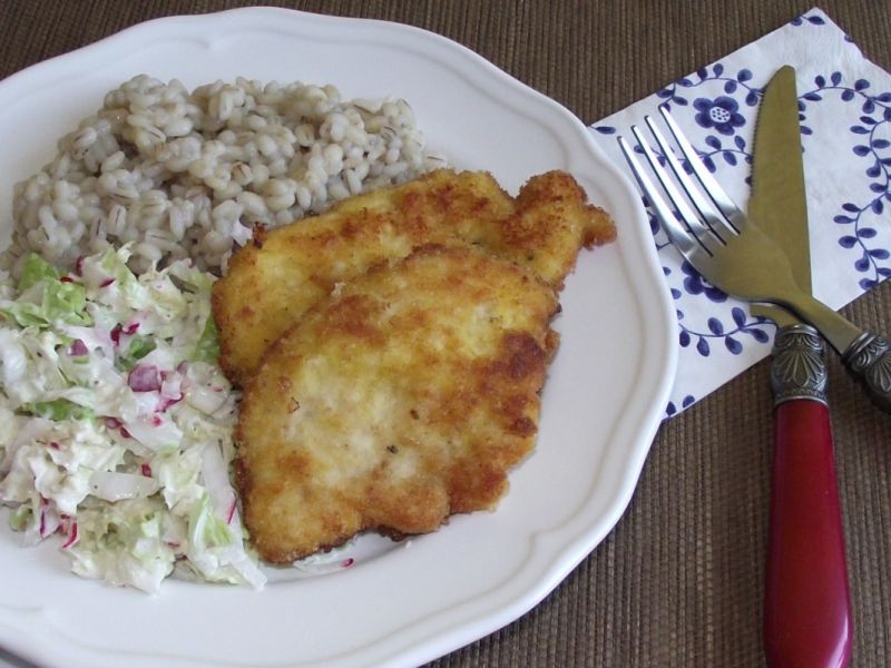 Filet z kurczaka w musztardzie chrzanowej 